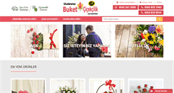 Desktop Screenshot of buketcicekcilik55.com